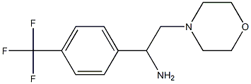 2-(morpholin-4-yl)-1-[4-(trifluoromethyl)phenyl]ethan-1-amine