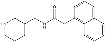 2-(naphthalen-1-yl)-N-(piperidin-3-ylmethyl)acetamide