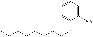 2-(octyloxy)aniline 化学構造式