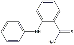 2-(phenylamino)benzene-1-carbothioamide Struktur