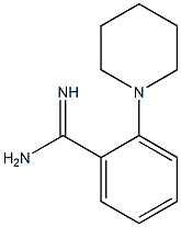 2-(piperidin-1-yl)benzene-1-carboximidamide Struktur