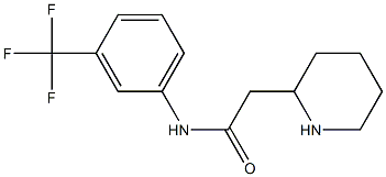 2-(piperidin-2-yl)-N-[3-(trifluoromethyl)phenyl]acetamide