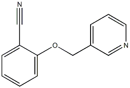 2-(pyridin-3-ylmethoxy)benzonitrile Structure