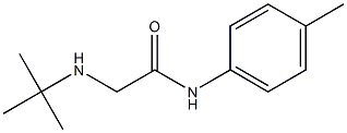 2-(tert-butylamino)-N-(4-methylphenyl)acetamide