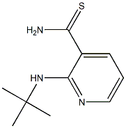 2-(tert-butylamino)pyridine-3-carbothioamide,,结构式