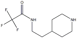 2,2,2-trifluoro-N-(2-piperidin-4-ylethyl)acetamide