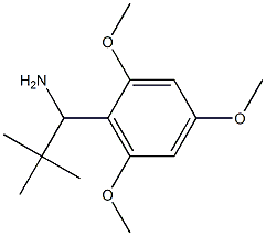 2,2-dimethyl-1-(2,4,6-trimethoxyphenyl)propan-1-amine Structure