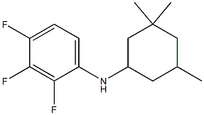 2,3,4-trifluoro-N-(3,3,5-trimethylcyclohexyl)aniline