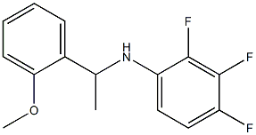 2,3,4-trifluoro-N-[1-(2-methoxyphenyl)ethyl]aniline Struktur