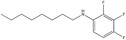 2,3,4-trifluoro-N-octylaniline,,结构式