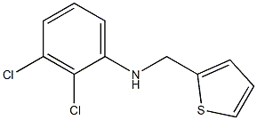 2,3-dichloro-N-(thiophen-2-ylmethyl)aniline,,结构式