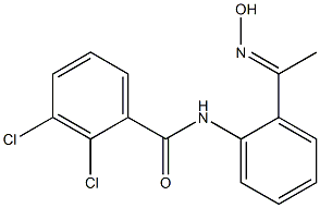 2,3-dichloro-N-{2-[1-(hydroxyimino)ethyl]phenyl}benzamide|