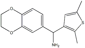 2,3-dihydro-1,4-benzodioxin-6-yl(2,5-dimethylthiophen-3-yl)methanamine