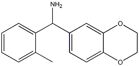  2,3-dihydro-1,4-benzodioxin-6-yl(2-methylphenyl)methanamine