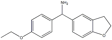 2,3-dihydro-1-benzofuran-5-yl(4-ethoxyphenyl)methanamine