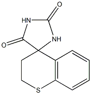 2',3'-dihydro-2H,5H-spiro[imidazolidine-4,4'-thiochromene]-2,5-dione 化学構造式