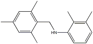 2,3-dimethyl-N-[(2,4,6-trimethylphenyl)methyl]aniline Structure