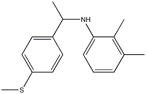  2,3-dimethyl-N-{1-[4-(methylsulfanyl)phenyl]ethyl}aniline