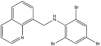 2,4,6-tribromo-N-(quinolin-8-ylmethyl)aniline