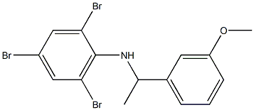 2,4,6-tribromo-N-[1-(3-methoxyphenyl)ethyl]aniline