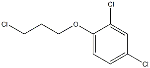 2,4-dichloro-1-(3-chloropropoxy)benzene Struktur