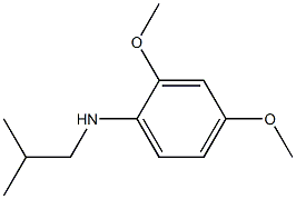 2,4-dimethoxy-N-(2-methylpropyl)aniline