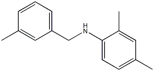 2,4-dimethyl-N-[(3-methylphenyl)methyl]aniline