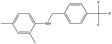 2,4-dimethyl-N-{[4-(trifluoromethyl)phenyl]methyl}aniline