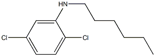 2,5-dichloro-N-hexylaniline