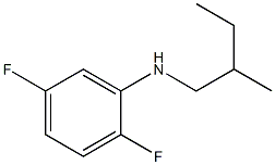 2,5-difluoro-N-(2-methylbutyl)aniline,,结构式