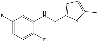 2,5-difluoro-N-[1-(5-methylthiophen-2-yl)ethyl]aniline Struktur