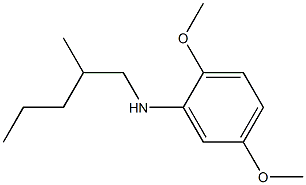 2,5-dimethoxy-N-(2-methylpentyl)aniline|