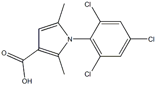 2,5-dimethyl-1-(2,4,6-trichlorophenyl)-1H-pyrrole-3-carboxylic acid
