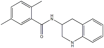 2,5-dimethyl-N-(1,2,3,4-tetrahydroquinolin-3-yl)benzamide