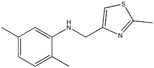 2,5-dimethyl-N-[(2-methyl-1,3-thiazol-4-yl)methyl]aniline|