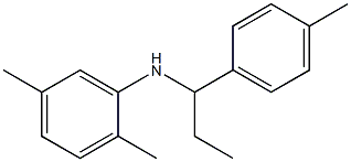 2,5-dimethyl-N-[1-(4-methylphenyl)propyl]aniline