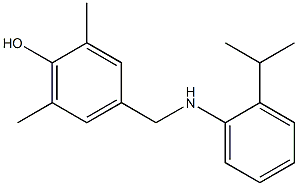 2,6-dimethyl-4-({[2-(propan-2-yl)phenyl]amino}methyl)phenol