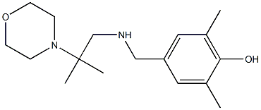 2,6-dimethyl-4-({[2-methyl-2-(morpholin-4-yl)propyl]amino}methyl)phenol