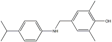  2,6-dimethyl-4-({[4-(propan-2-yl)phenyl]amino}methyl)phenol