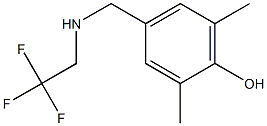 2,6-dimethyl-4-{[(2,2,2-trifluoroethyl)amino]methyl}phenol