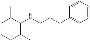 2,6-dimethyl-N-(3-phenylpropyl)cyclohexan-1-amine