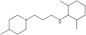 2,6-dimethyl-N-[3-(4-methylpiperidin-1-yl)propyl]cyclohexan-1-amine