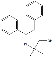 2-[(1,2-diphenylethyl)amino]-2-methylpropan-1-ol