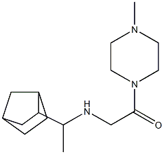 2-[(1-{bicyclo[2.2.1]heptan-2-yl}ethyl)amino]-1-(4-methylpiperazin-1-yl)ethan-1-one