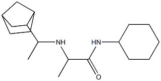 2-[(1-{bicyclo[2.2.1]heptan-2-yl}ethyl)amino]-N-cyclohexylpropanamide