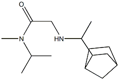 2-[(1-{bicyclo[2.2.1]heptan-2-yl}ethyl)amino]-N-methyl-N-(propan-2-yl)acetamide