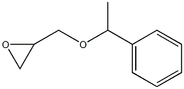 2-[(1-phenylethoxy)methyl]oxirane Struktur