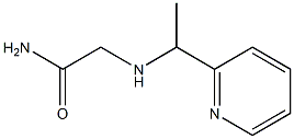 2-[(1-pyridin-2-ylethyl)amino]acetamide