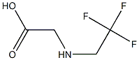 2-[(2,2,2-trifluoroethyl)amino]acetic acid Structure