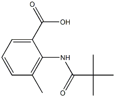 2-[(2,2-dimethylpropanoyl)amino]-3-methylbenzoic acid